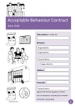 Acceptable behaviour contract